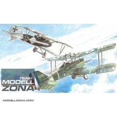   Italeri - 1:72 S.E.5a and Albatros D.III (WWI) - model la scara