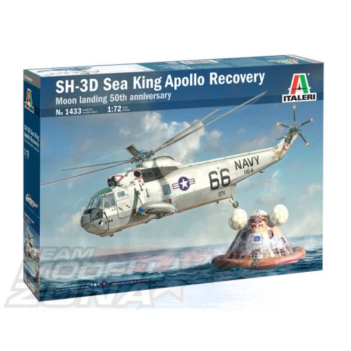 Italeri - 1:72 SH-3D Sea King Apollo Recovery - model la scara