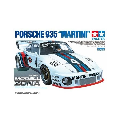 Tamiya - 1:24 Porsche 935 Martini - model la scara