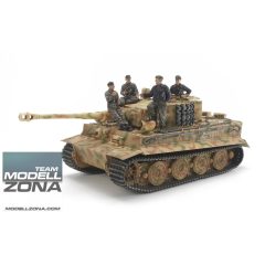   Tamiya 1:35 German Tiger I Late Version - w/Ace Commander & Crew Set - model la scara