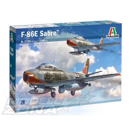 Italeri - 1:48 F-86E Sabre- model la scara	