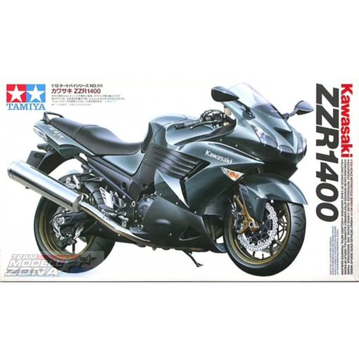 Tamiya - 1:12 Kawasaki ZZR 1400 Ninja/ZX-14 Stre. - model la scara