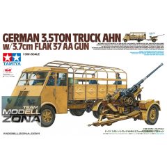   Tamiya - 1:35 Dt. LKW AHN 3,5to m. 3,7cm Flak (4) - model la scara