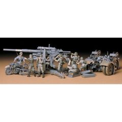 Tamiya German 88mm Gun Flak 36.37 - model la scara