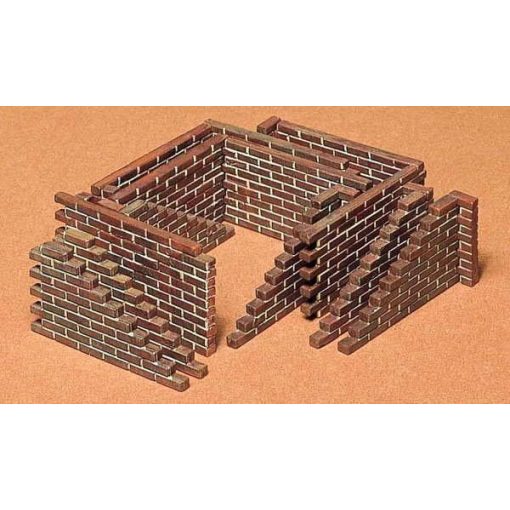 Tamiya Brick Wall Set - model la scara