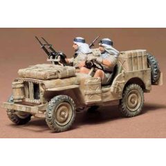 Tamiya British SAS Jeep - model la scara