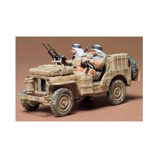 Tamiya British SAS Jeep - model la scara