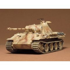 Tamiya German Panther Med Tank - model la scara