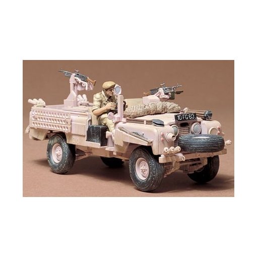 Tamiya British SAS Land Rover - model la scara