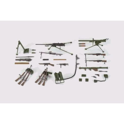 Tamiya U.S. Infantry Weapons Set - model la scara