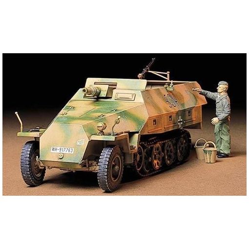 Tamiya German Sdkfz 251/9 Kannwgn - model la scara