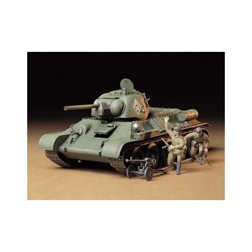 Tamiya Russian T34/76 Ch - model la scara