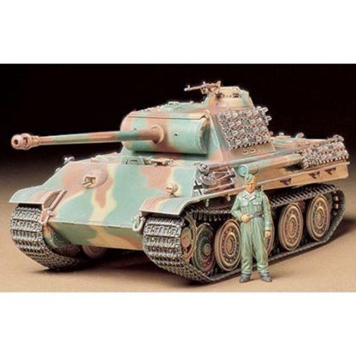 Tamiya PANTHER G MIT STAHLLAUFROLL - model la scara