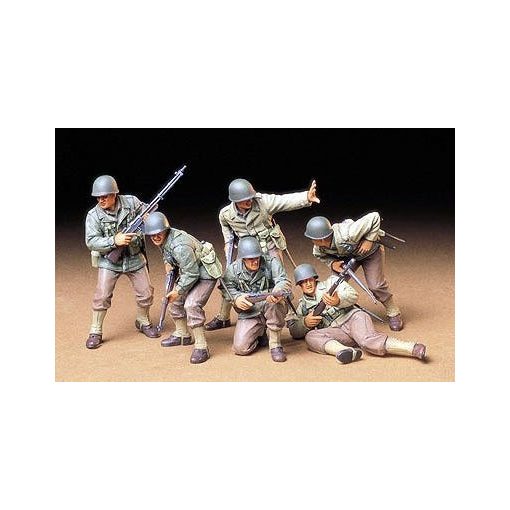 Tamiya U.S. Army Assault Infantry Set - model la scara