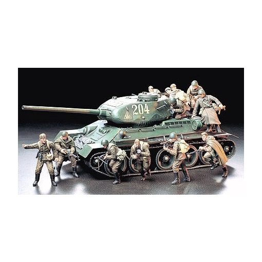 Tamiya Russian Army Assault Infantry - model la scara