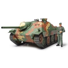   Tamiya German Tank Destroyer Hetzer Mid Production - model la scara