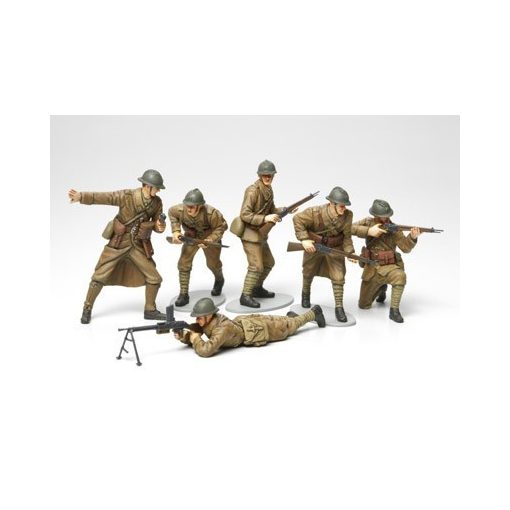 Tamiya French Infantry Set - model la scara