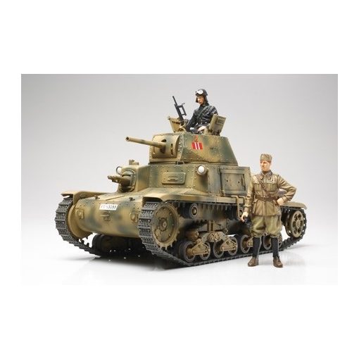 Tamiya Med.Tank Carro Armat.M13/40 - model la scara