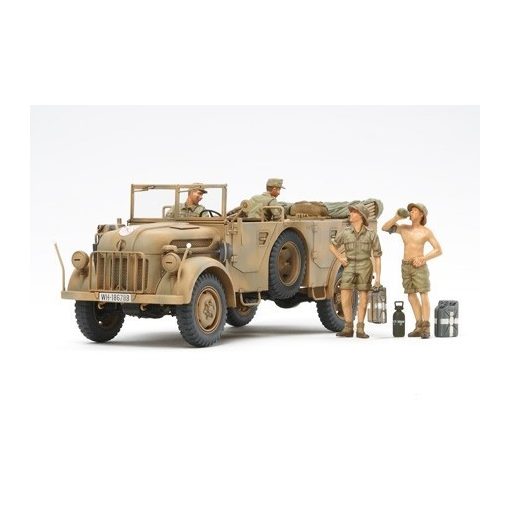 Tamiya German Steyr Type 1500A/01 - & Africa Corps  - model la scara