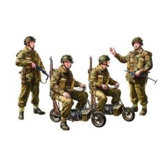   Tamiya British Paratroopers - Small Motorcycle - model la scara