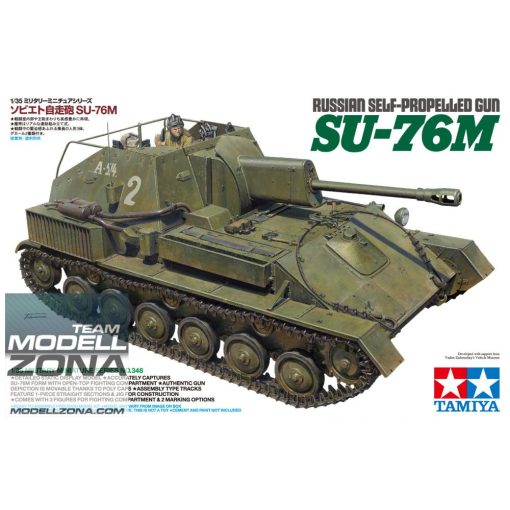 Tamiya - 1:35 Sov. SU-76M Panzerhaubitze - model la scara