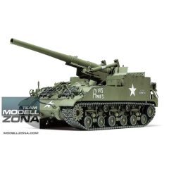 Tamiya - 1:35 US M40 155mm Haubitze (8) - model la scara