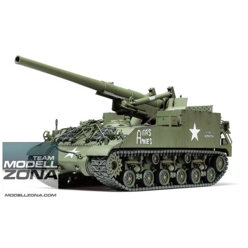 Tamiya - 1:35 US M40 155mm Haubitze (8) - model la scara