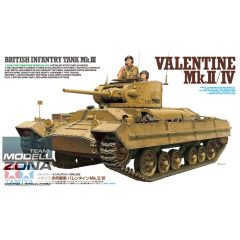 Tamiya - 1:35 Valentine Mk,II/IV - model la scara