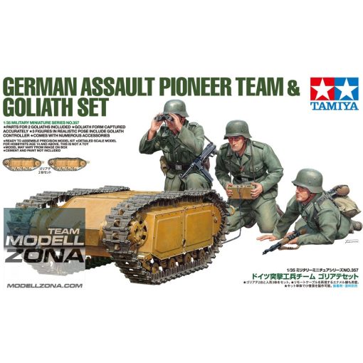 Tamiya 1:35 Dt. Pioniere & Goliath-Set (3+2) - model la scara