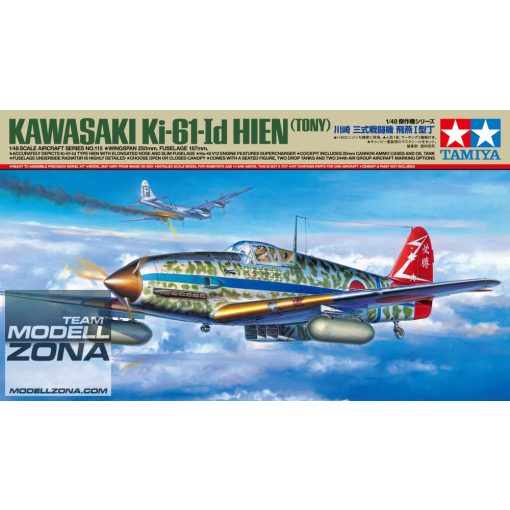 Tamiya - 1:48 Jap. Ki-61-Id Hien (Tony) Flzg.- model la scara