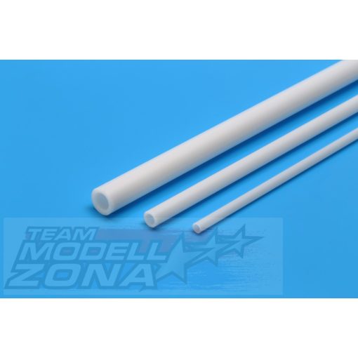 Tamiya - 6 db 400mm hosszú fehér plastic cső profil