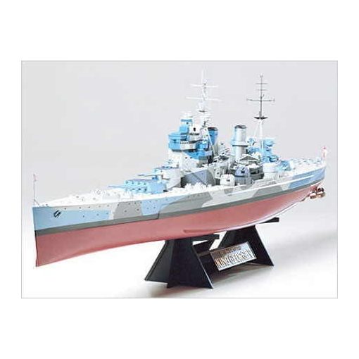 Tamiya British King George V- model la scara