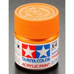 Tamiya Acrylic X-6 Orange