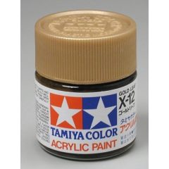 Tamiya Acrylic X-12 Gold Leaf