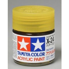 Tamiya Acrylic X-24 Clear Yellow
