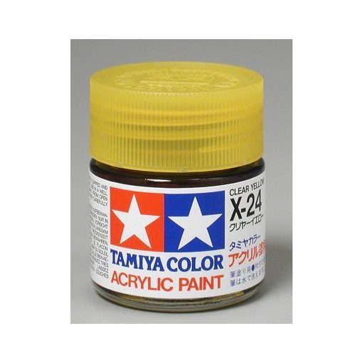 Tamiya Acrylic X-24 Clear Yellow