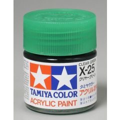 Tamiya Acrylic X-25 Clear Green