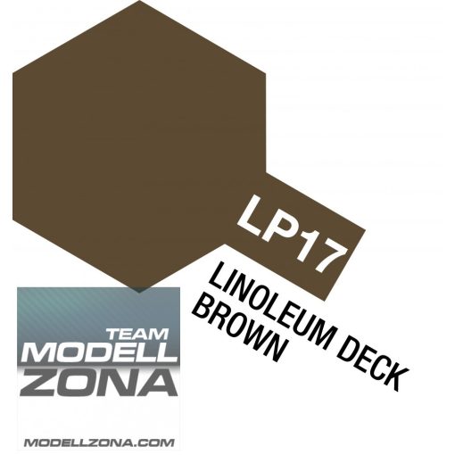 LP-17 Linoleum deck brown (Dkl.)10ml (VE6) - fedélzet barna - festék