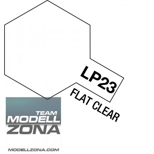 LP-23 flat clear 10ml (VE6) - matt lakk - festék