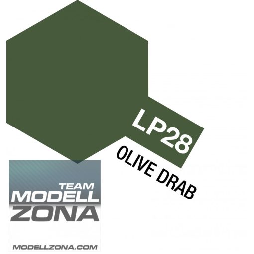 LP-28 olive drab - 10ml (VE6) - oliva barna festék