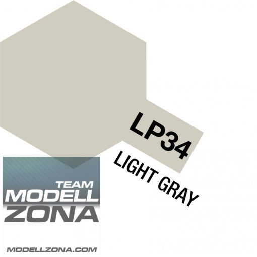 LP-34 light gray - világos szürke festék - 10 ml