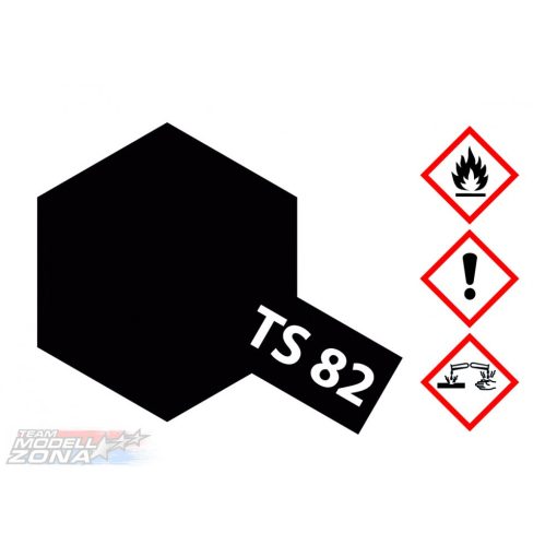 Tamiya TS-82 Rubber Black spray