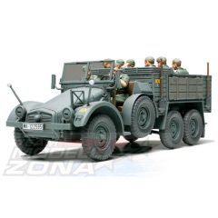   Tamiya - 1:48 WWII Dt.Lkw Krupp Protze 8 db figurával - model la scara