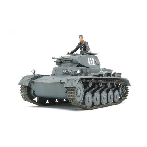 Tamiya German Panzer II A/B/C - model la scara