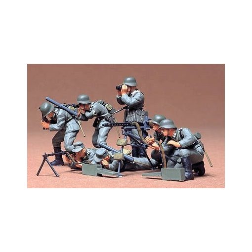 Tamiya German Machine Gun Troops Kit - model la scara