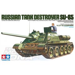   Tamiya - 1:35 Rus. Jagdpanzer SU-85- orosz vadászpáncélos model la scara 