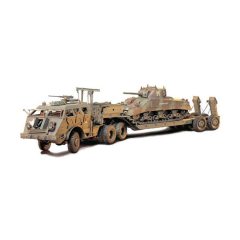   Tamiya U.S. 40 Ton Tank Transporte - Dragon Wagon - model la scara