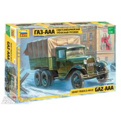 Zvezda GAZ-AAA Soviet Truck - model la scara