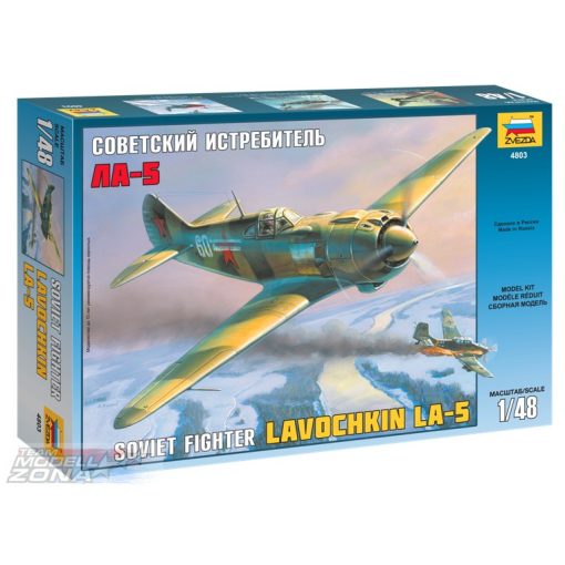 Zvezda La-5 Soviet Fighter - model la scara