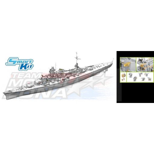 Dragon - 1:350 German Battleship Scharnhorst 1940